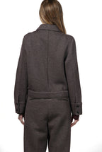 Odette giacca donna in jersey doppio