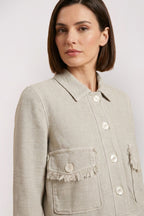 Odette chaqueta mujer en esterilla