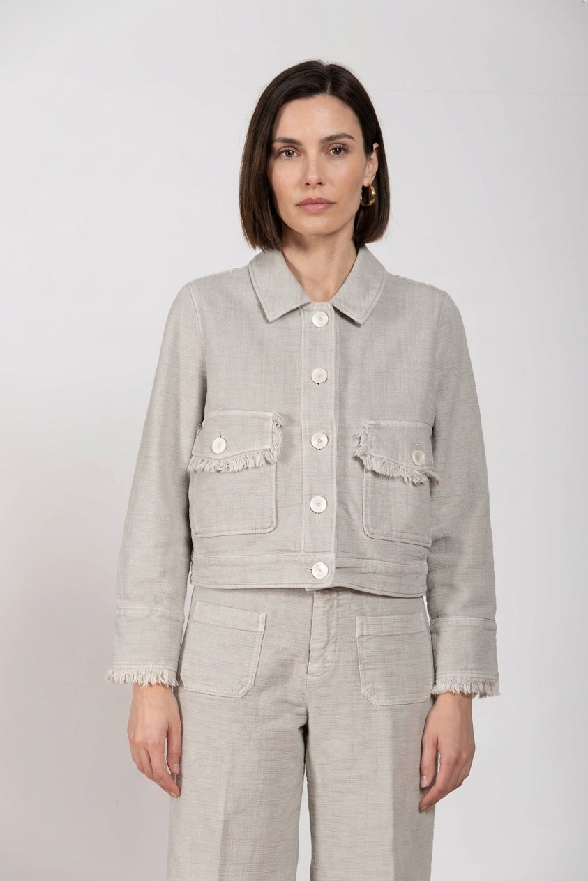 Odette chaqueta mujer en esterilla