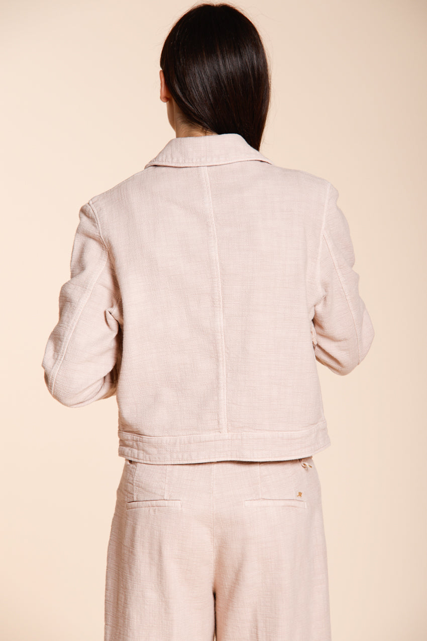 Odette veste femme en natté