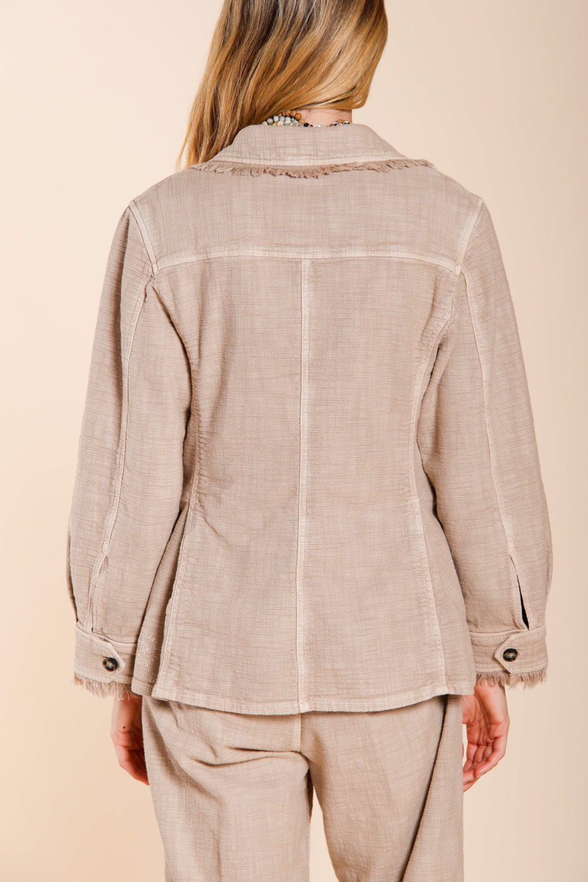 Santa Barbara veste femme en natté