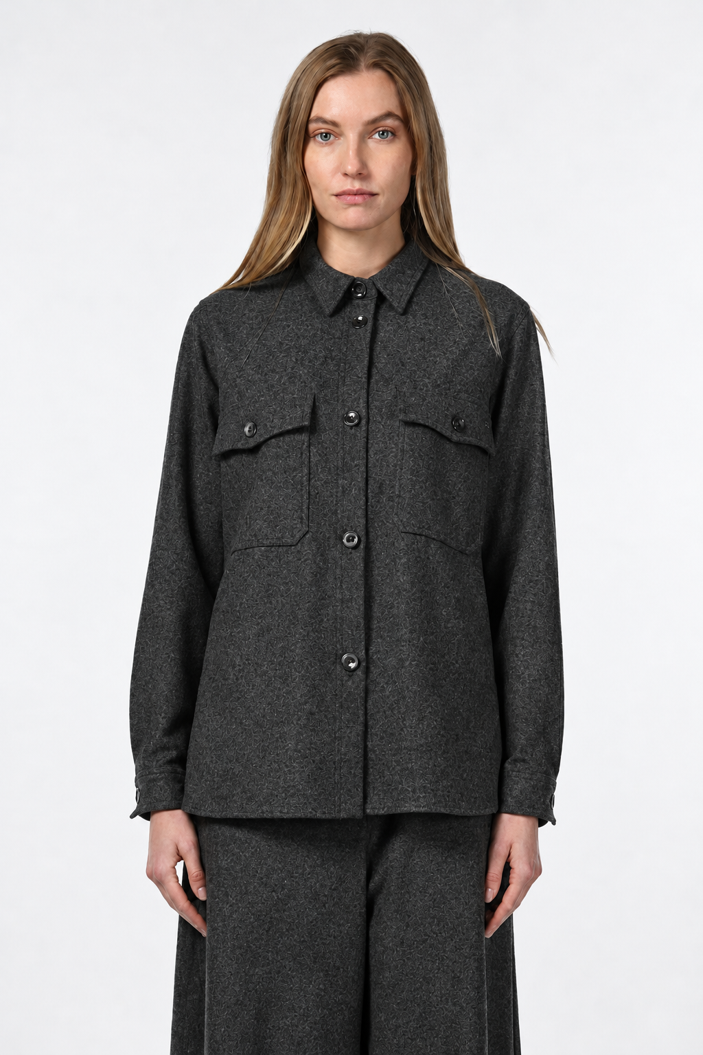 City Field women’s jacket in flannel jersey