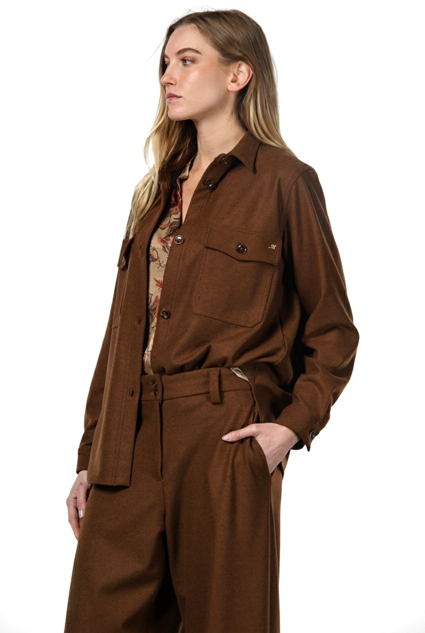 City Field giacca donna in jersey flanella