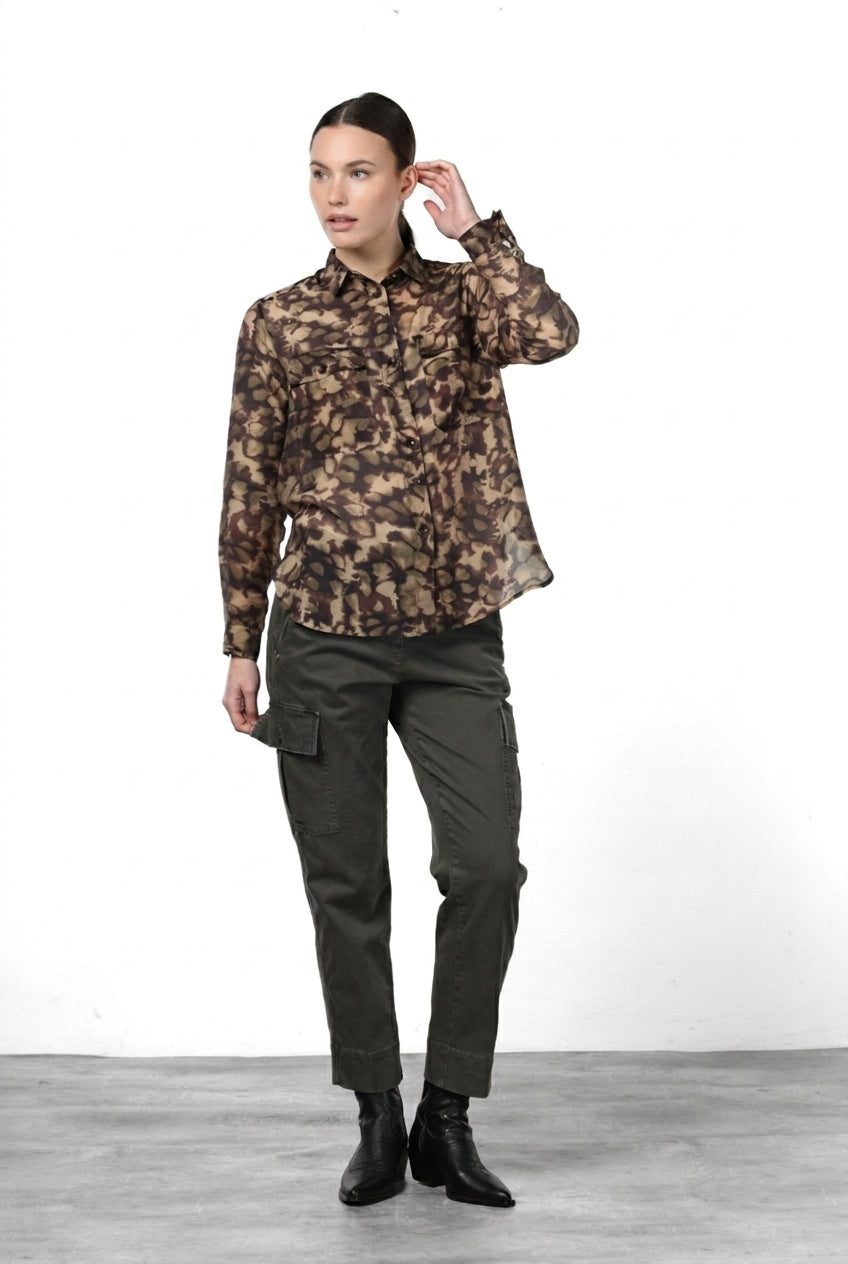 City Field women’s jacket in flannel jersey