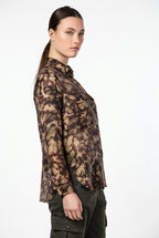 City Field women’s jacket in flannel jersey