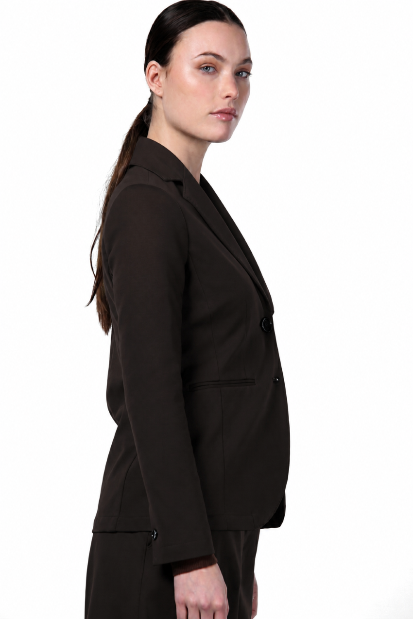 Helena blazer donna in jersey tecnico