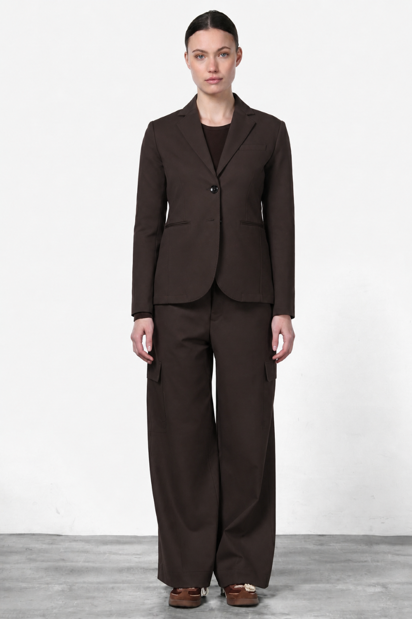 Helena blazer donna in jersey tecnico