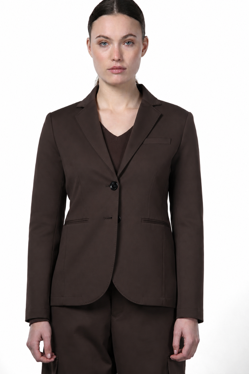 Helena blazer donna in jersey tecnico