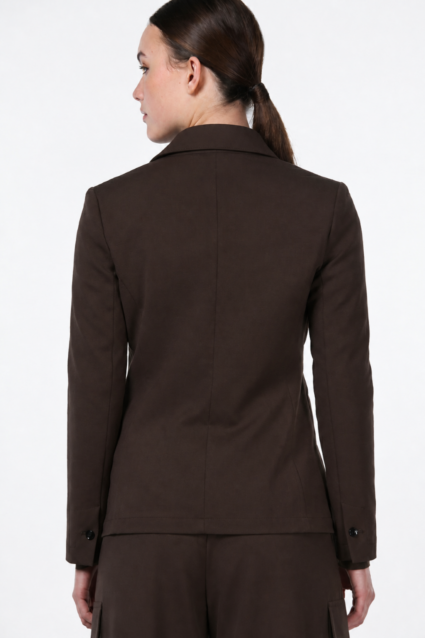 Helena blazer donna in jersey tecnico