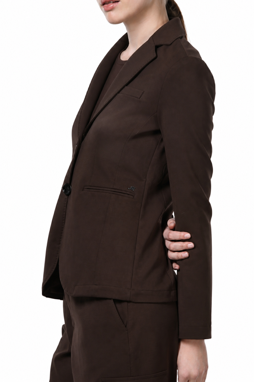 Helena blazer donna in jersey tecnico
