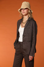 Irene Blazer Damen in Leinen und Baumwolltwill