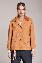 Foto 1 Irma giacca donna in panama fiammata