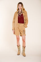 Irma Pockets giacca donna in panama fiammata