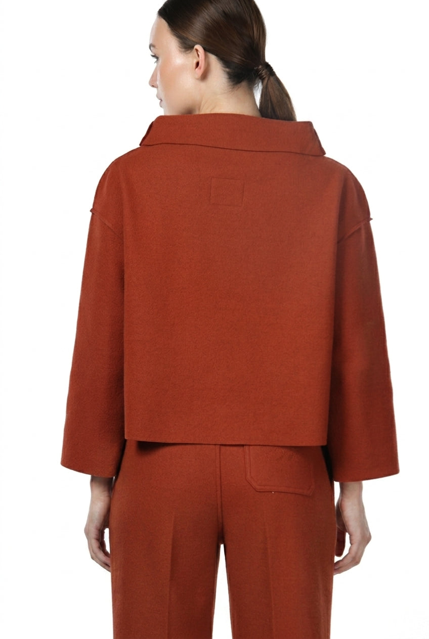 Nathi Damen-Sweatshirt aus Wolltuch