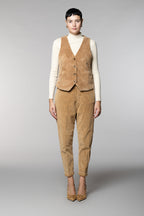 Ellen Damenweste aus Breitcord