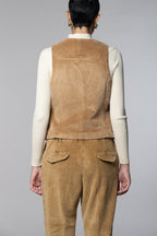 Ellen Damenweste aus Breitcord