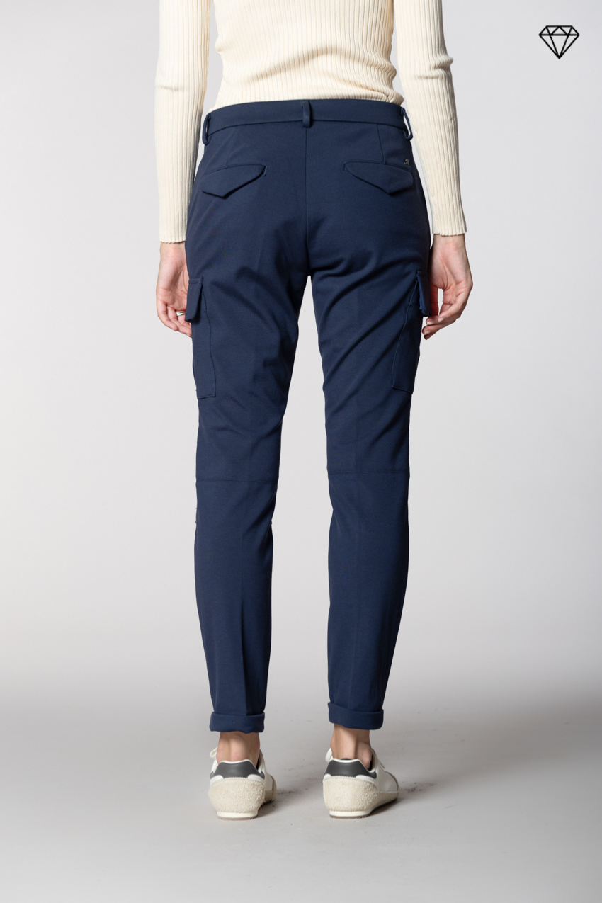 Chile City Damen-Cargohose aus technischem Jersey Slim Fit ①