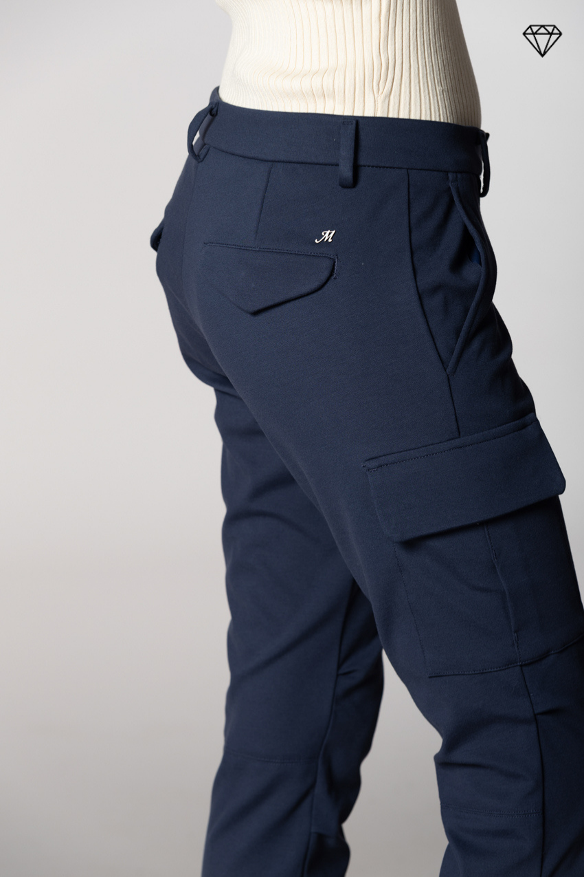 Chile City Damen-Cargohose aus technischem Jersey Slim Fit ①