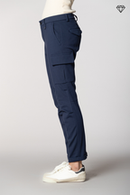 Chile City Damen-Cargohose aus technischem Jersey Slim Fit ①