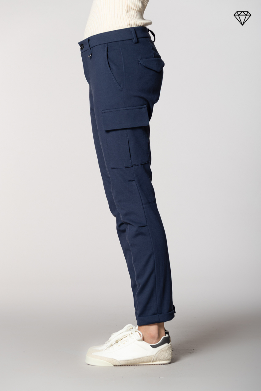 Chile City Damen-Cargohose aus technischem Jersey Slim Fit ①
