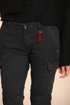 Chile City Damen-Cargohose aus Satin Slim Fit