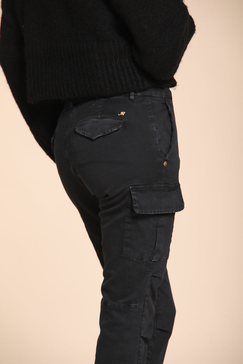 Chile City Damen-Cargohose aus Satin Slim Fit