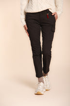 Chile City Damen-Cargohose aus Satin Slim Fit