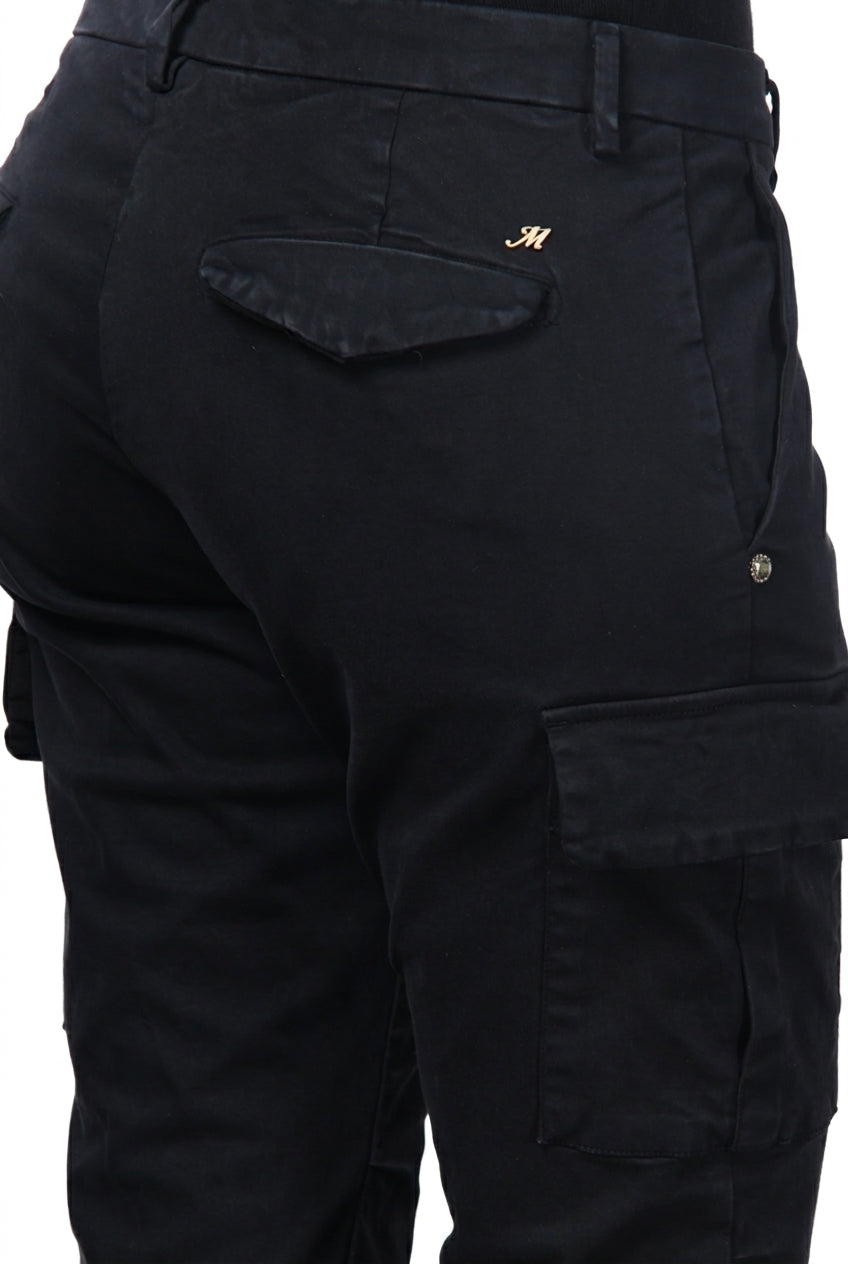 Chile City women’s cargo pants in satin with slim fit