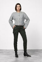 Chile City Cargo-Hose für Damen aus Satin mit slim fit