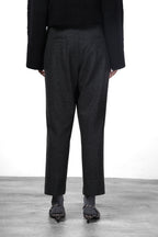 New York O Shape pantalone chino donna in jersey flanella carrot fit