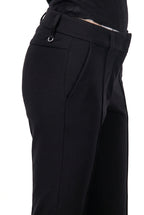 Kik pantalone chino donna in jersey tecnico slim fit