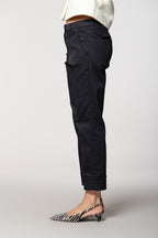 New York Carrot Damen-Chinohose aus Gabardine Carrot Fit