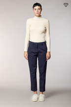 New York Carrot Damen-Chinohose aus technischem Jersey carrot fit ①