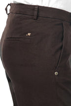 New York Carrot pantalone chino donna in raso carrot fit ①