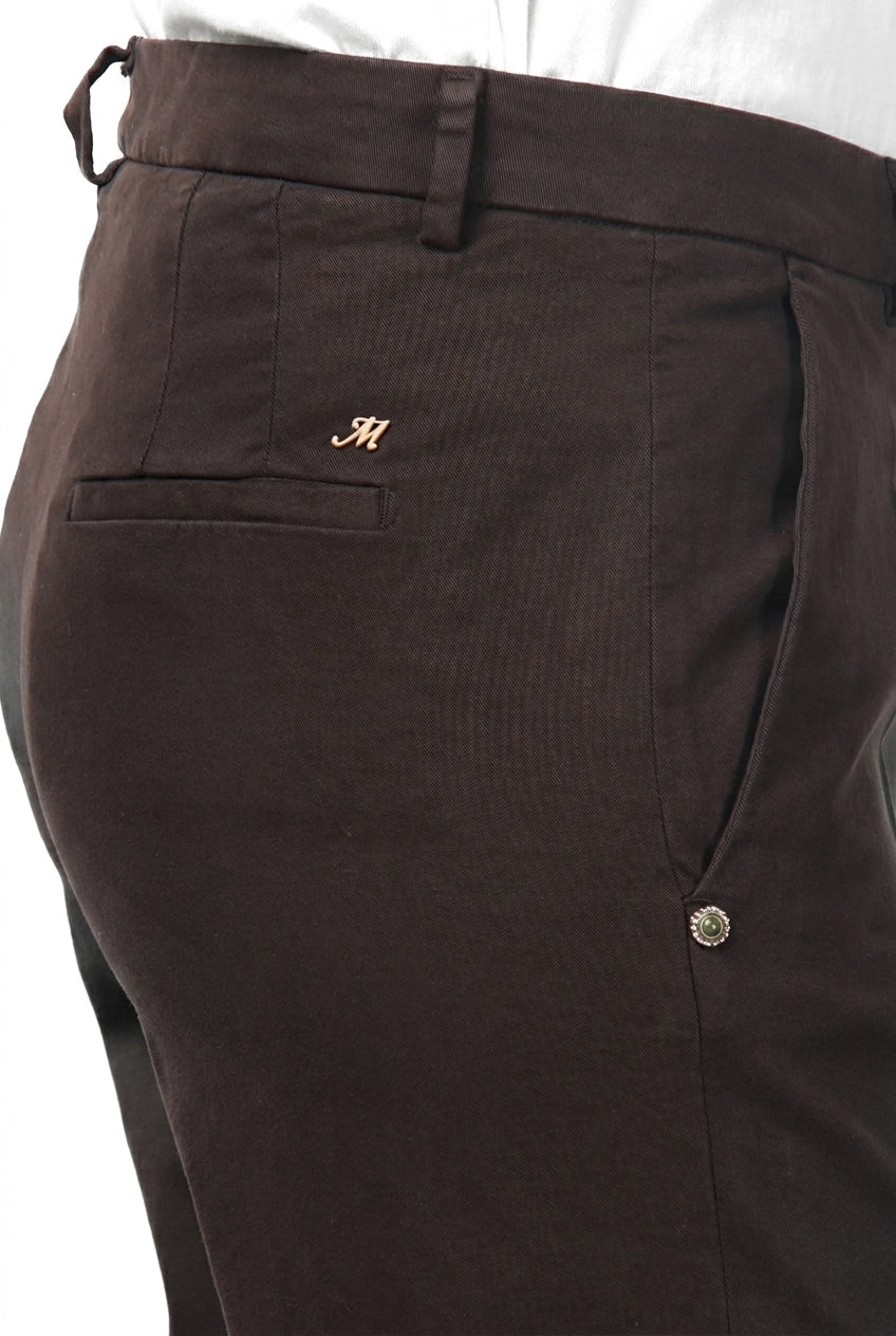New York Carrot pantalone chino donna in raso carrot fit ①