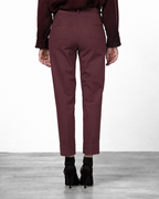 New York Carrot pantalón chino de mujer en raso carrot fit ①