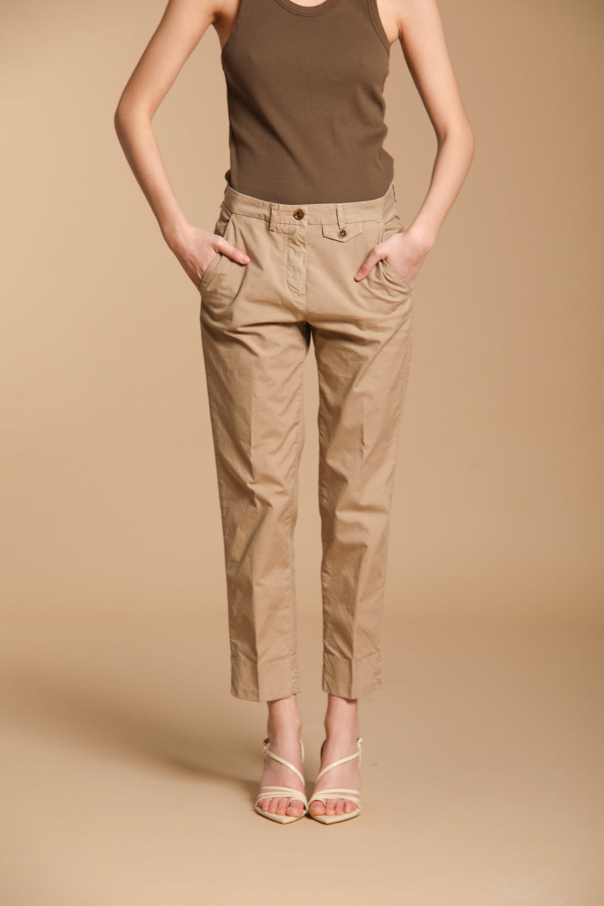 New York Damen Chino Hose im Carrot Fit