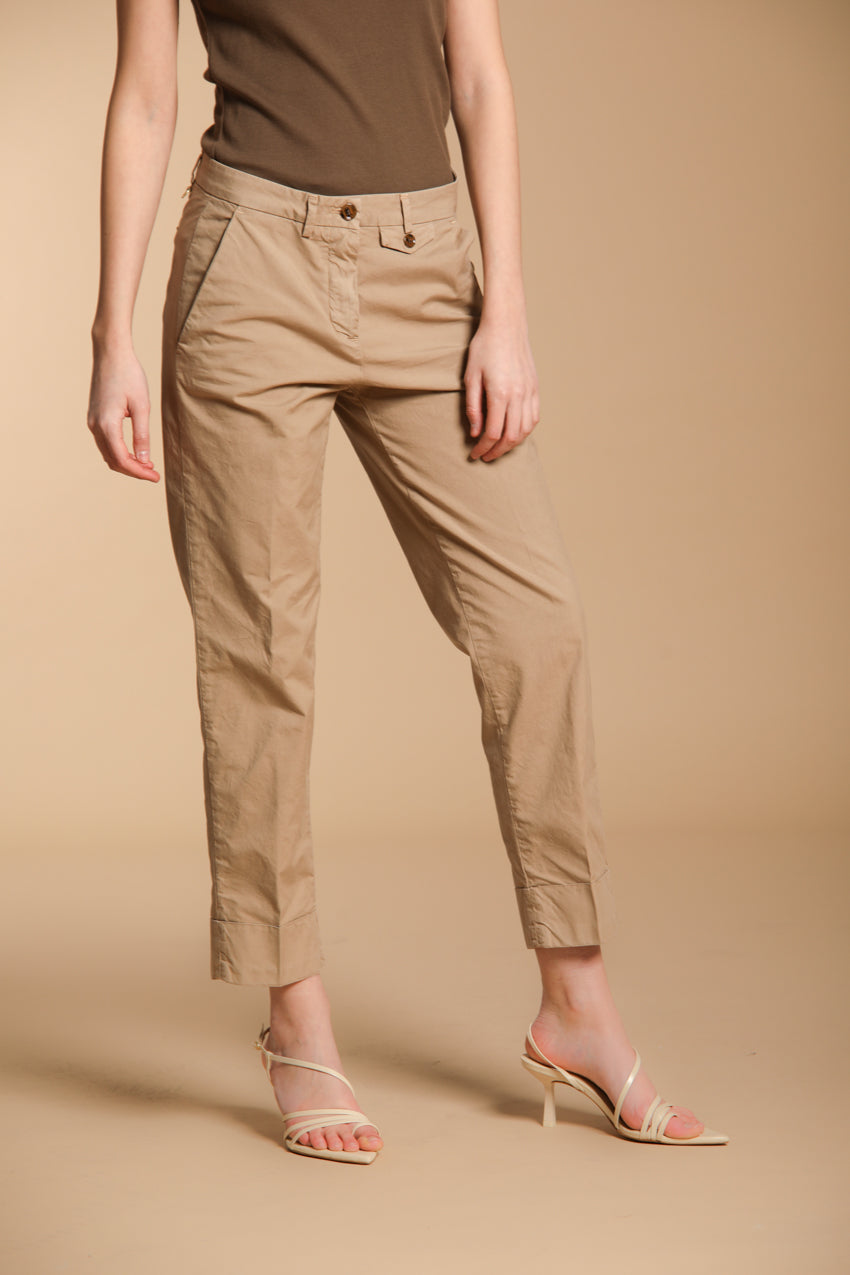New York Damen Chino Hose im Carrot Fit