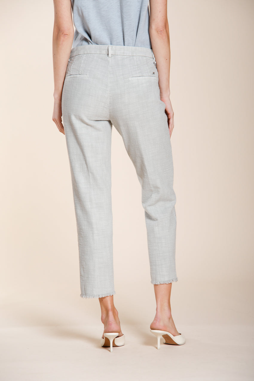 New York Carrot pantalon chino femme en natte carrot fit