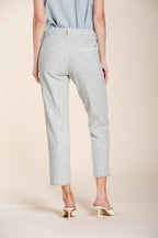 New York Carrot pantalon chino femme en natte carrot fit