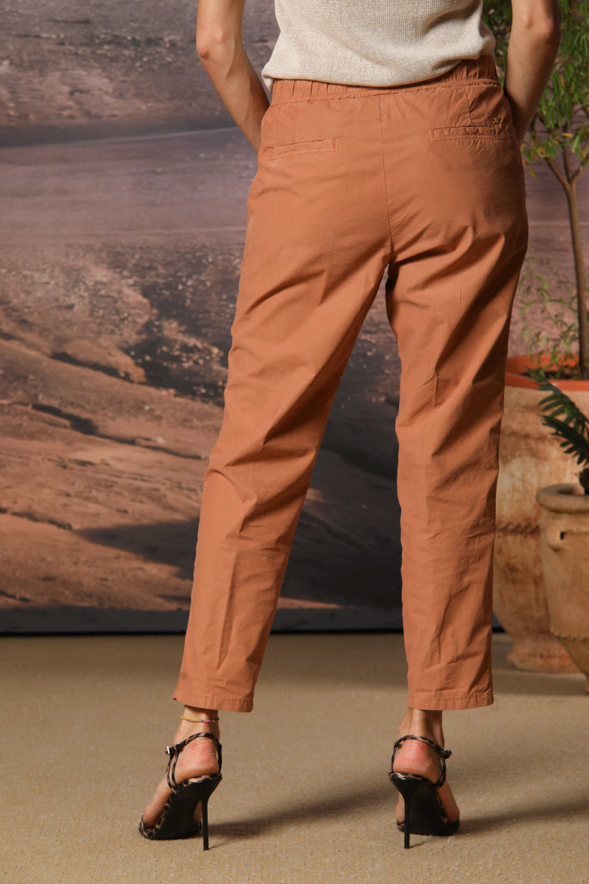 Fatique Jogger Damen Cargo Jogger Hose aus Mischgewebe aus Tencel und Baumwolle Carrot Fit