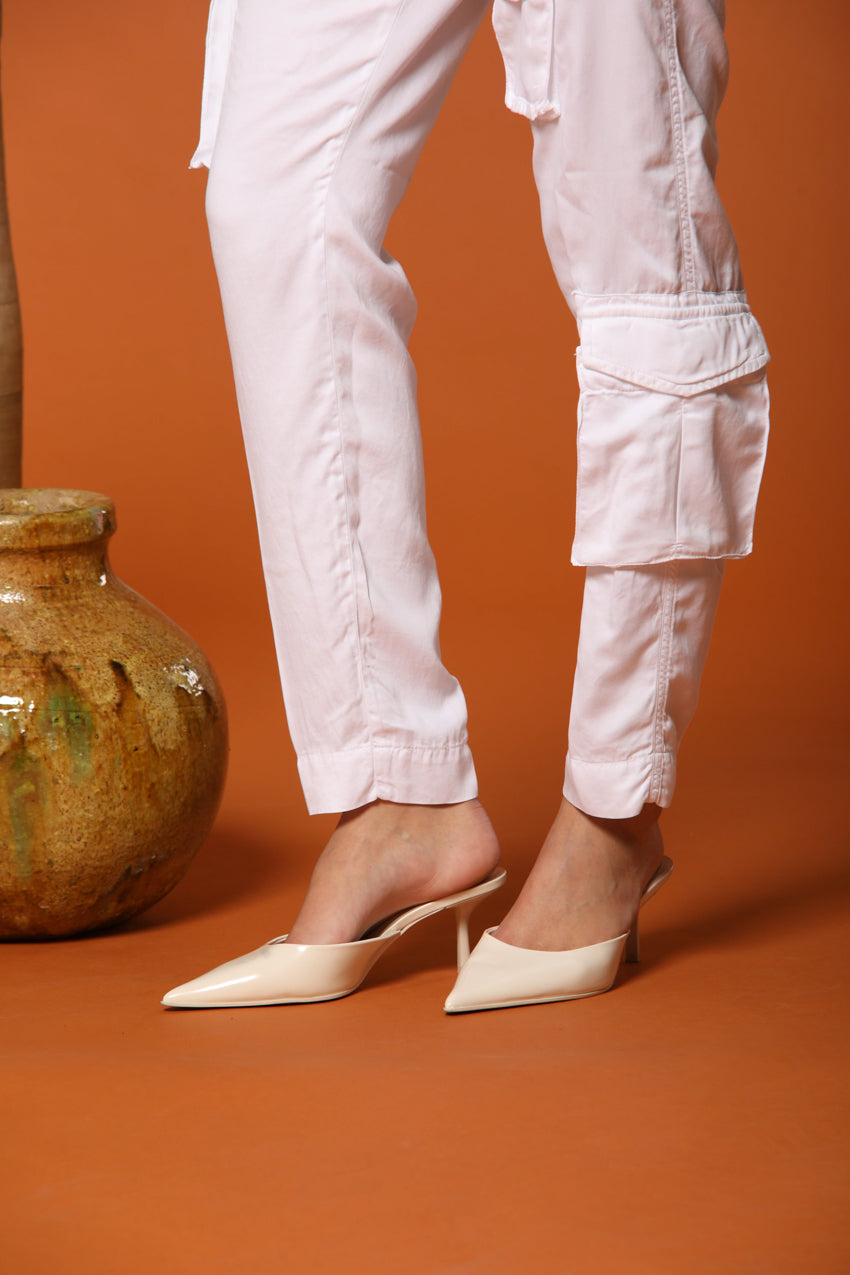 Asia Snake Damen Cargo-Hose in Modal Relaxed Fit