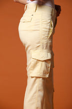 Asia Snake Damen Cargo-Hose in Modal Relaxed Fit