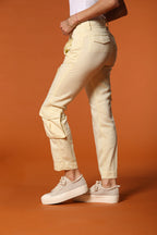 Asia Snake Damen Cargo-Hose in Modal Relaxed Fit