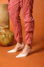 Asia Snake Damen Cargo-Hose in Modal Relaxed Fit