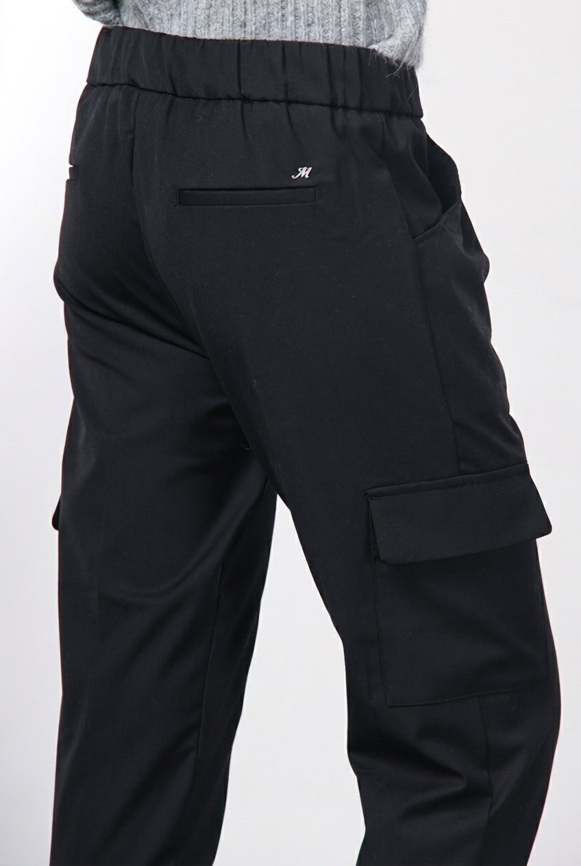 Chile Jogger women’s cargo pants in wool with relaxed fit