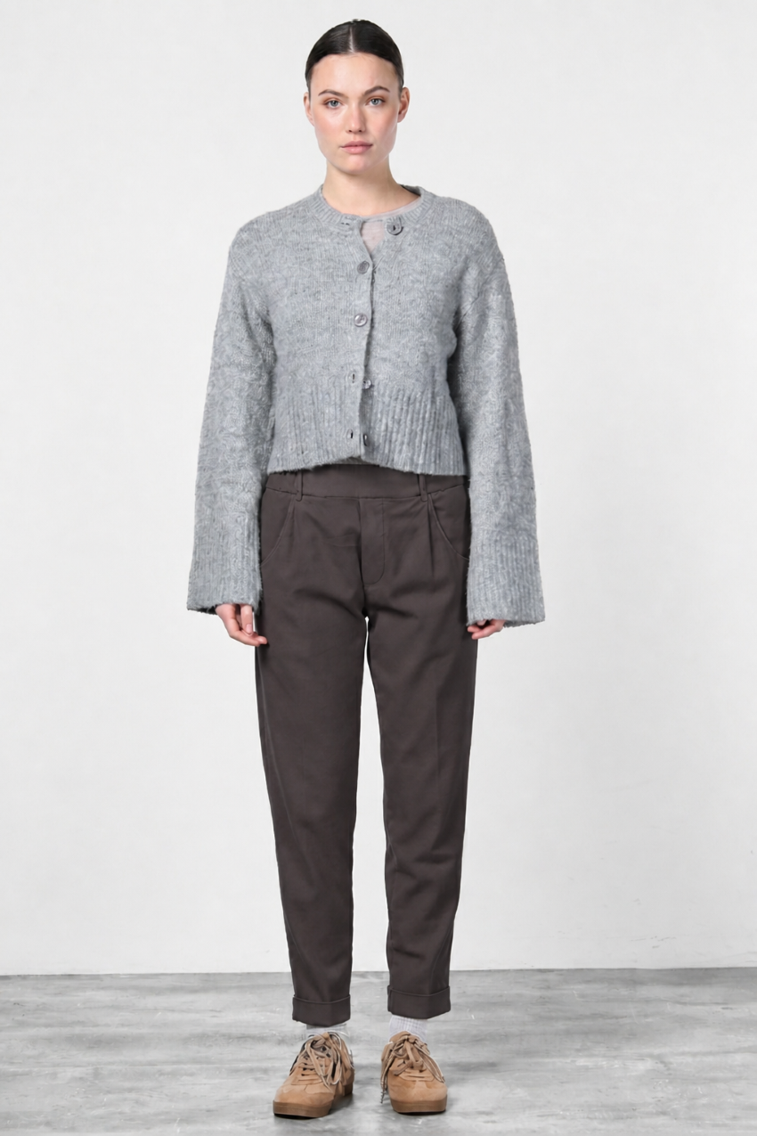 New York Jogger women’s chino pants in stretch twill with relaxed fit