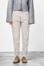 New York Jogger pantalone chino donna in twill stretch relaxed fit