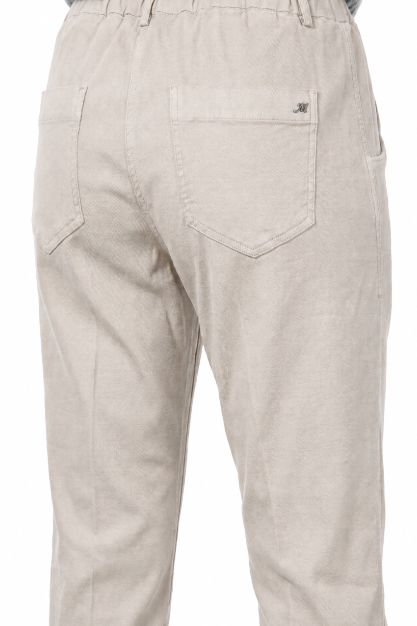 New York Jogger pantalone chino donna in twill stretch relaxed fit