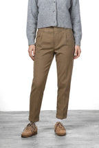 New York Jogger pantalone chino donna in twill stretch relaxed fit